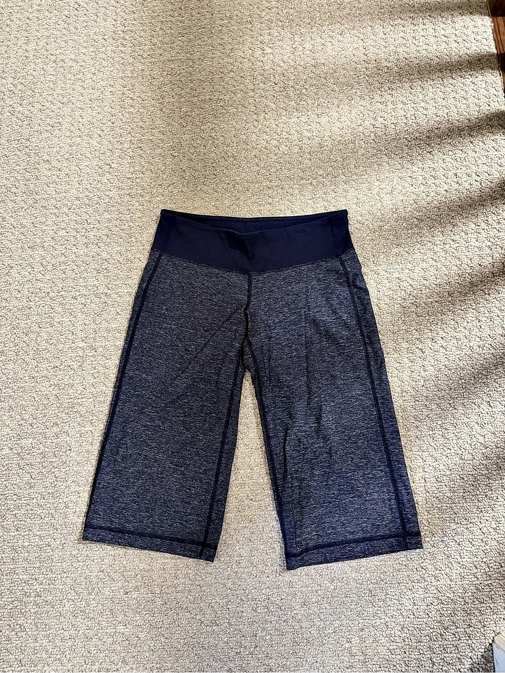 Lululemon Athletic Capri Leggings Blue/Purple